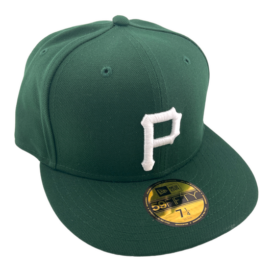 New Era Pittsburgh Pirates Dark Green Pack Hunter/Grey UV MLB 59FIFTY Fitted Hat Cap