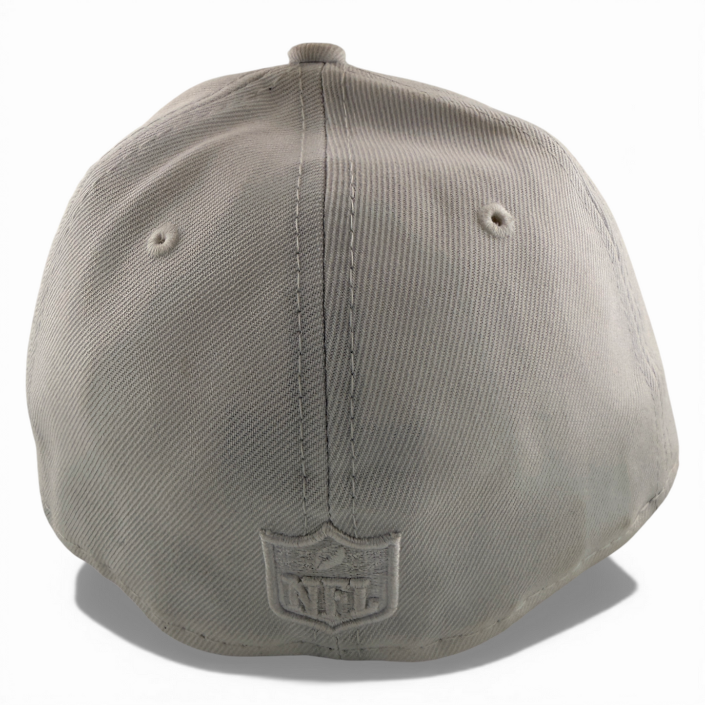 New Era Miami Dolphins NFL All White Logo 59Fifty Low Profile Fitted Hat Cap