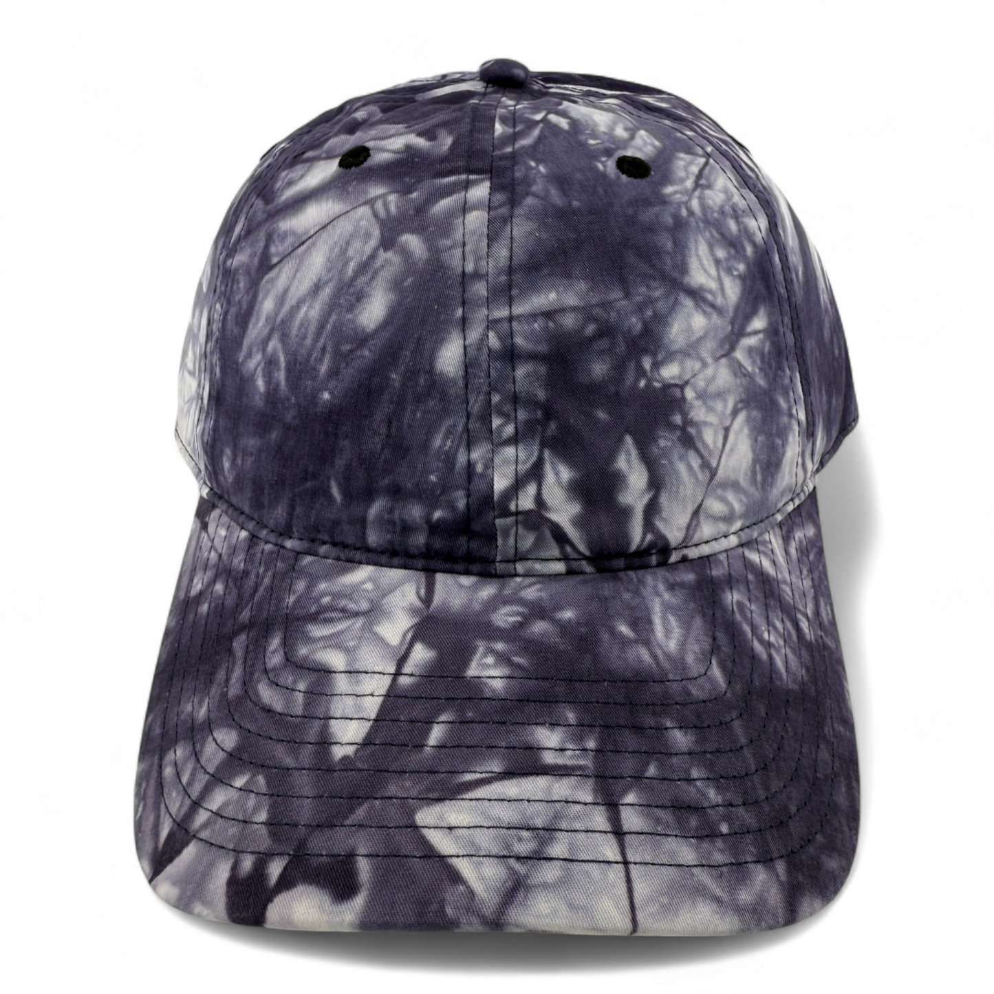 The Game GB482 Navy Tonal Tie Dye Blank Twill Unstructured Adjustable Dad Hat