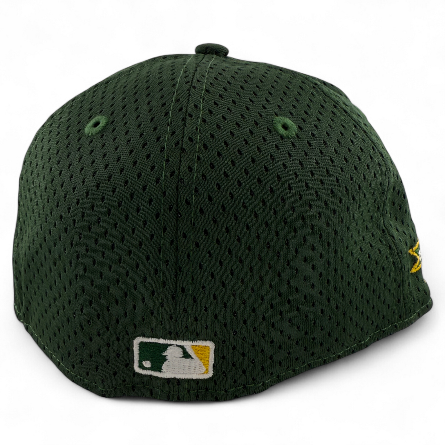 New Era Oakland Athletics A's MLB TC BP Throwback Mesh 59Fifty Fitted Hat Cap