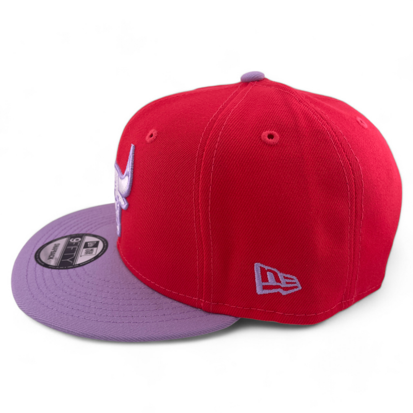 New Era Chicago Bulls NBA 2-Tone Color Pack Pink/Purple 9Fifty Snapback Hat Cap