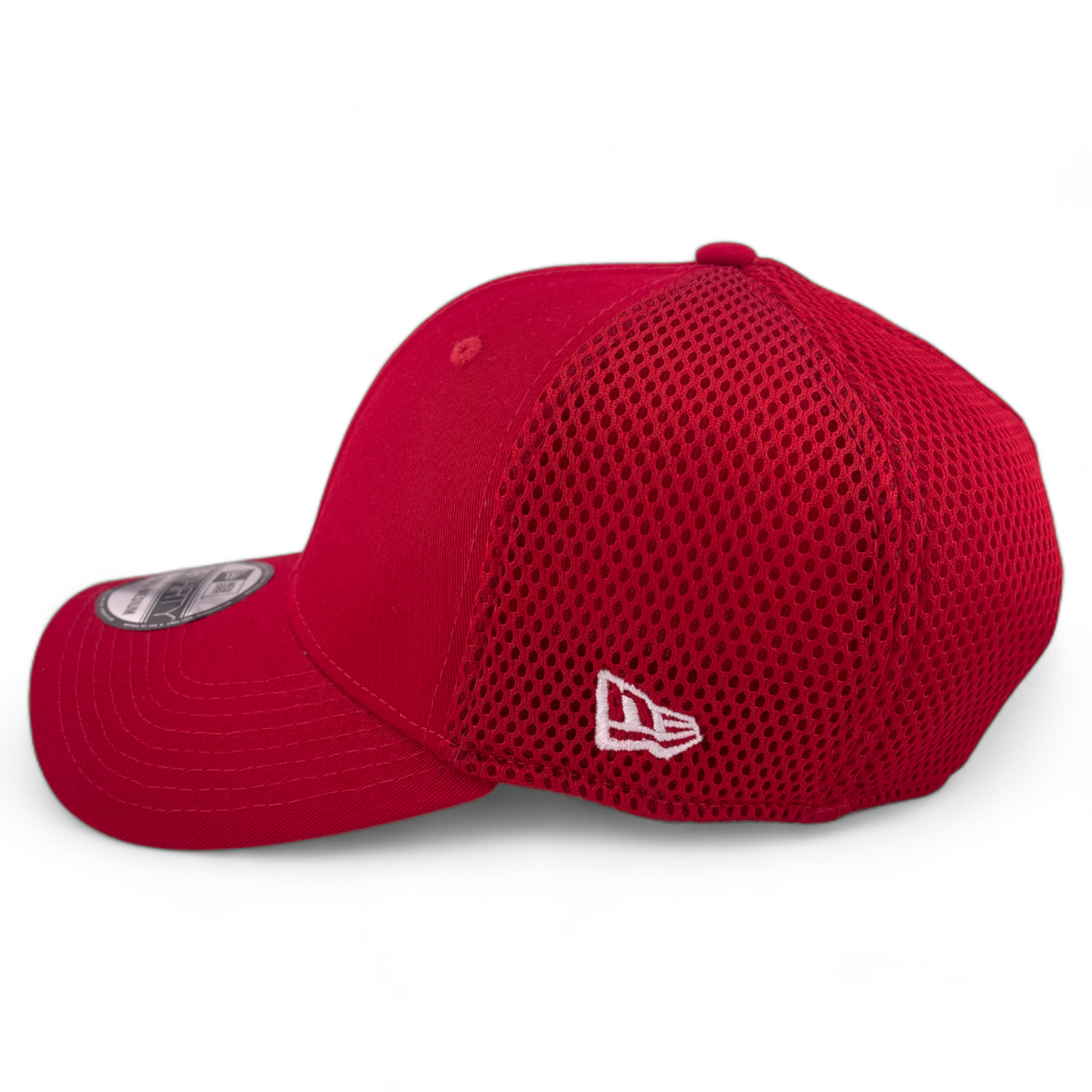 New Era Blank Red (For Custom Embroidery) Neo Mesh 39Thirty Flex Fit Hat Cap