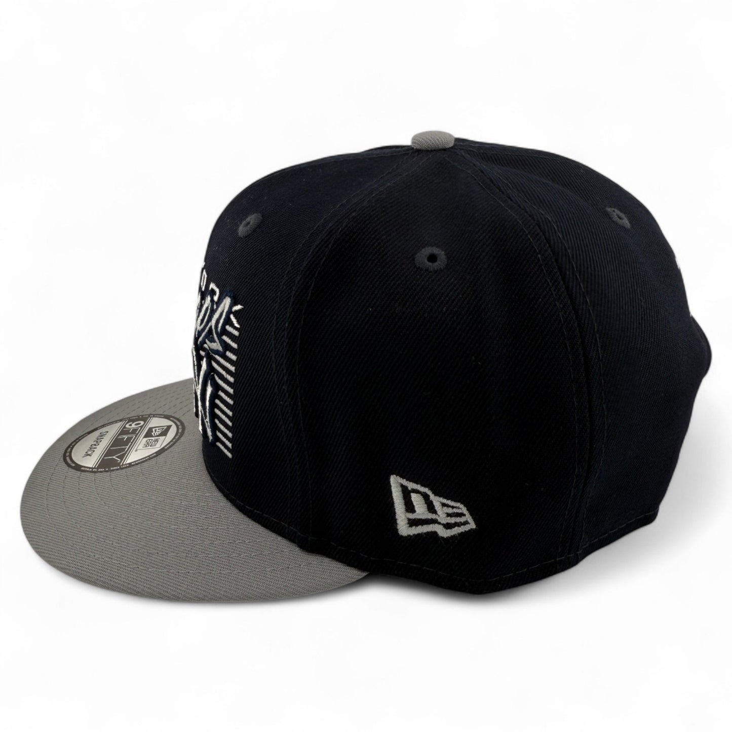 New Era New York Yankees MLB SCript Block Navy 9FIFTY Snapback Adjustable Hat