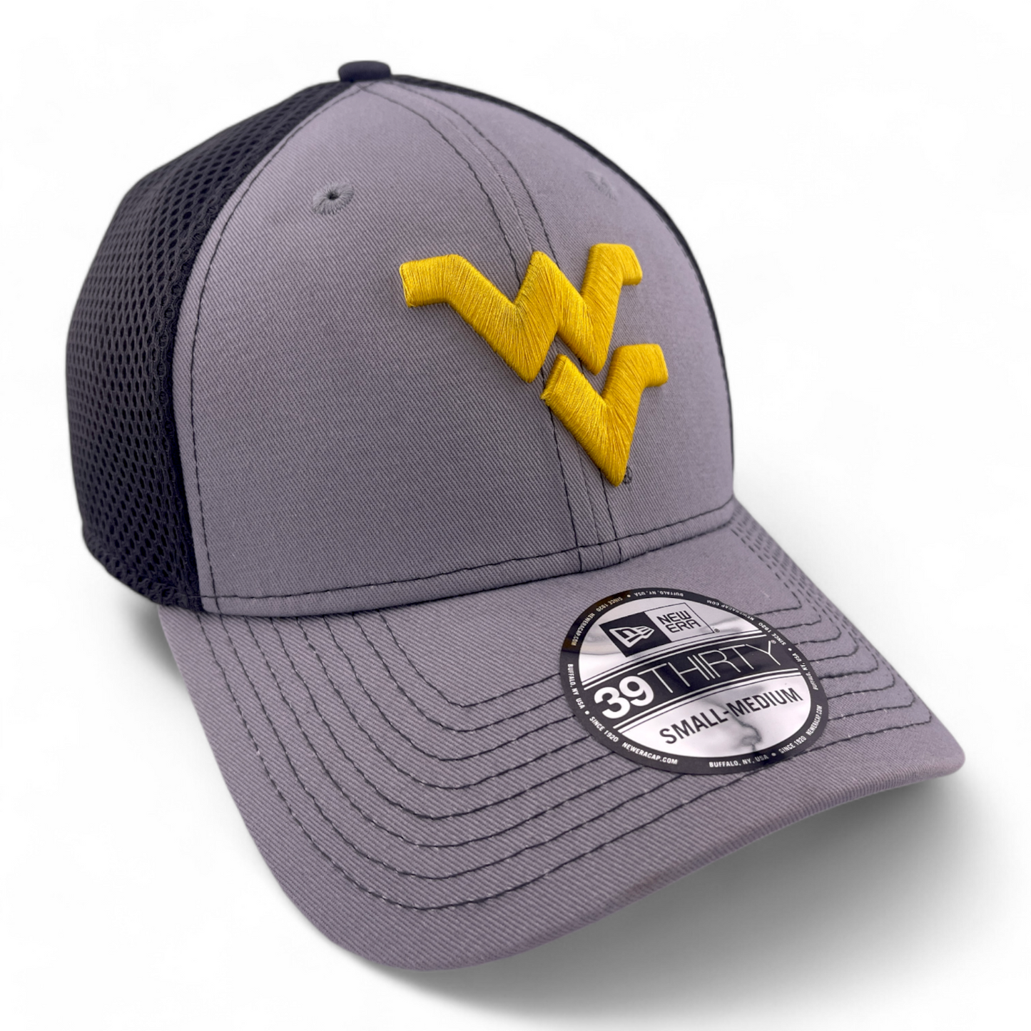 New Era University of West Virginia Mountaineers NCAA 39Thirty Neo Flex Fit Hat