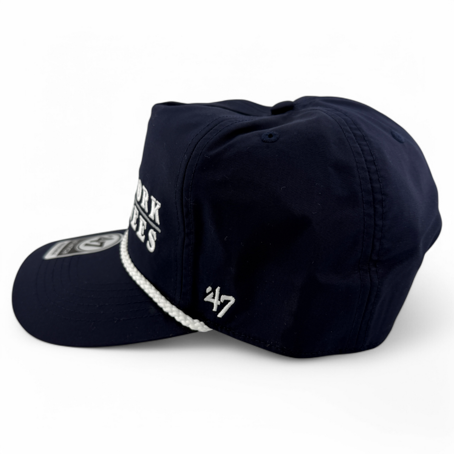 '47 Brand New York Yankees MLB Campground Hitch A-Frame Snapback Adjustable Hat