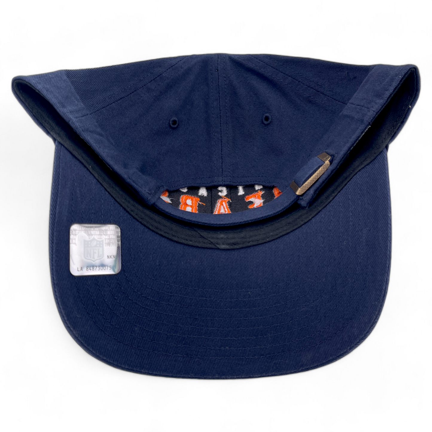 '47 Brand Chicago Bears NFL Navy Blue Center Line Logo MVP Adjustable Hat Cap