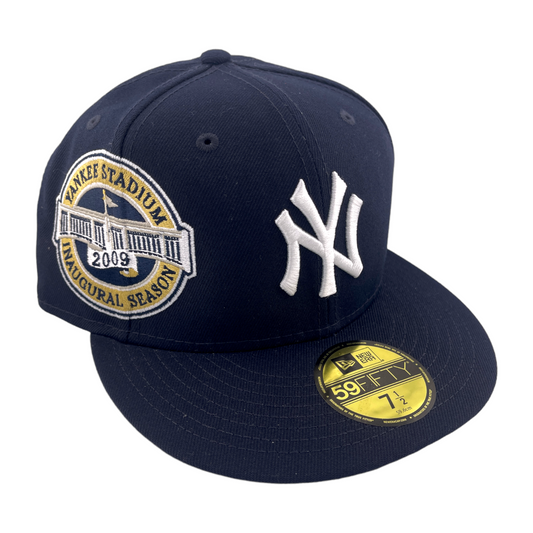 New Era New York Yankees Inaugural Season Patch Navy/Purple 59FIFTY Fitted Hat Cap