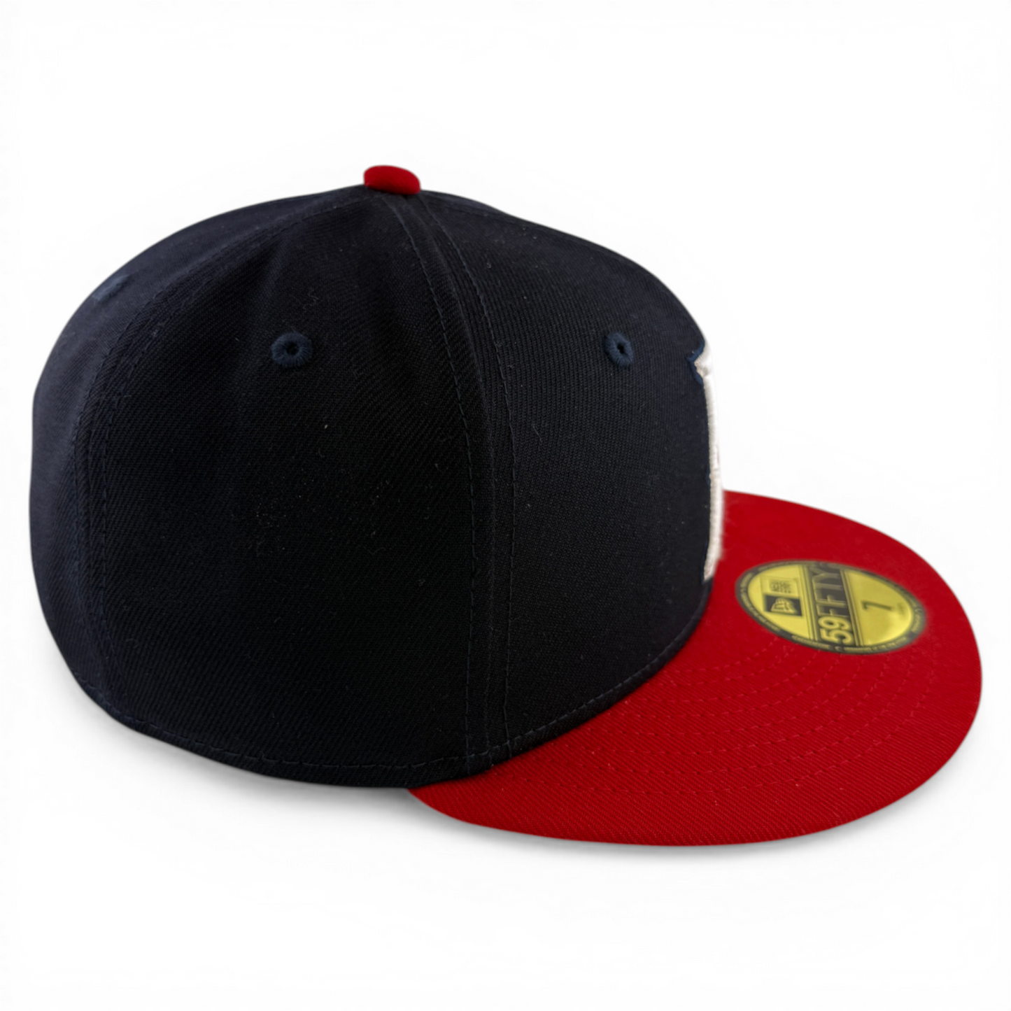 New Era Reno Aces MiLB Home On-field R Logo Navy/Red 59Fifty Fitted Hat Cap