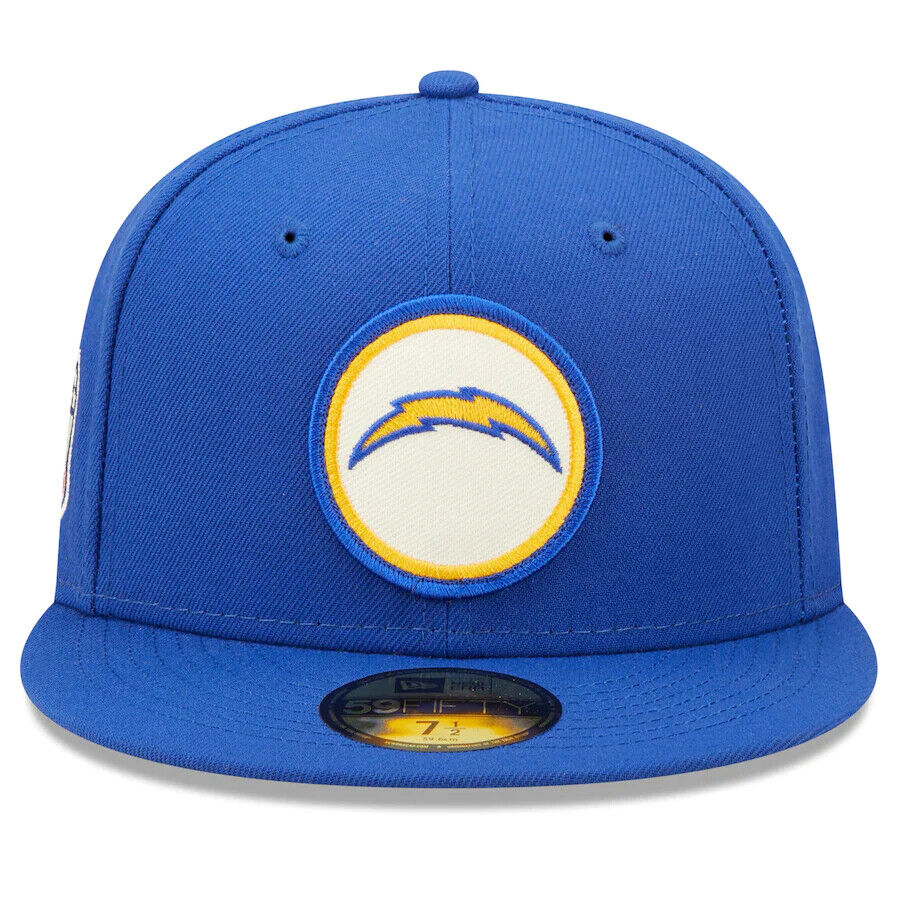 New Era Los Angeles Chargers 2022 Sideline NFL Historic Logo 59FIFTY Fitted Hat Cap