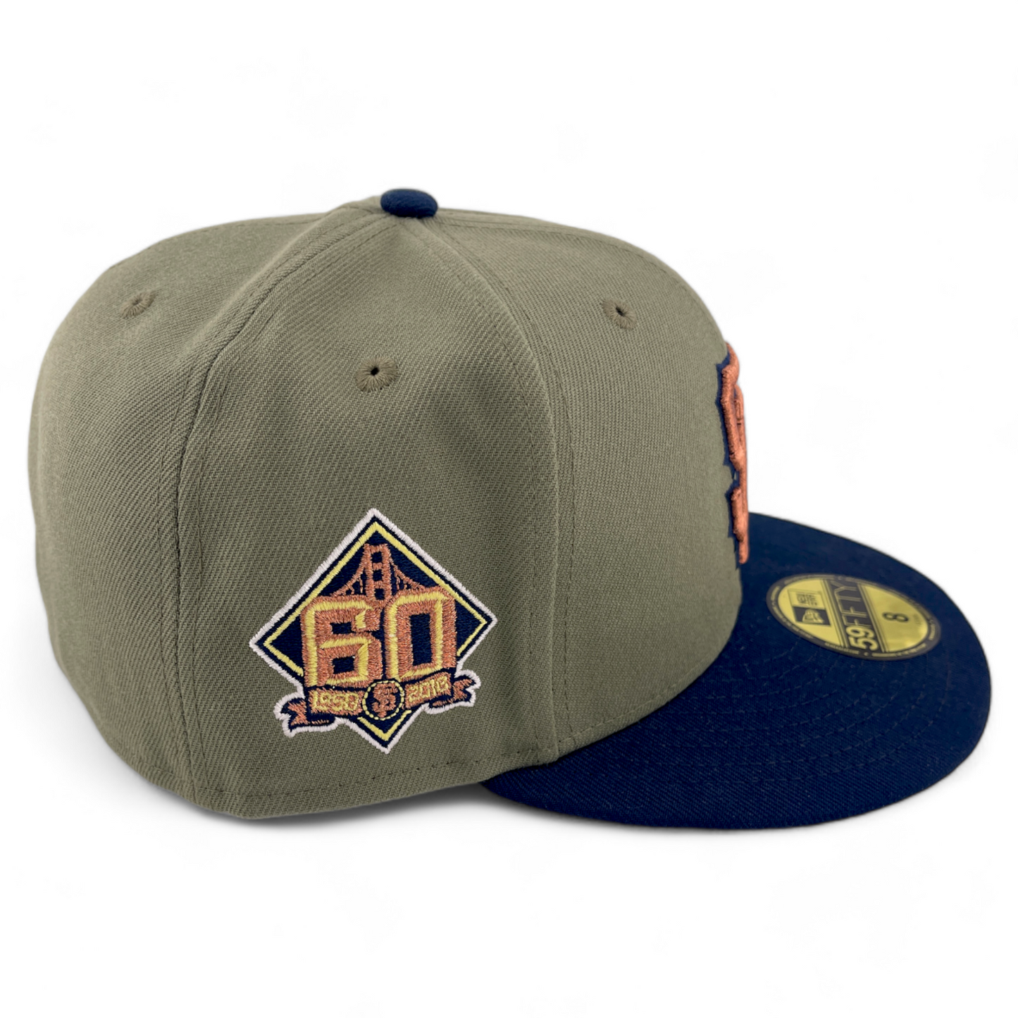 New Era San Francisco Giants MLB 60th Tropical Tree Metallic 59FIFTY Hat Cap