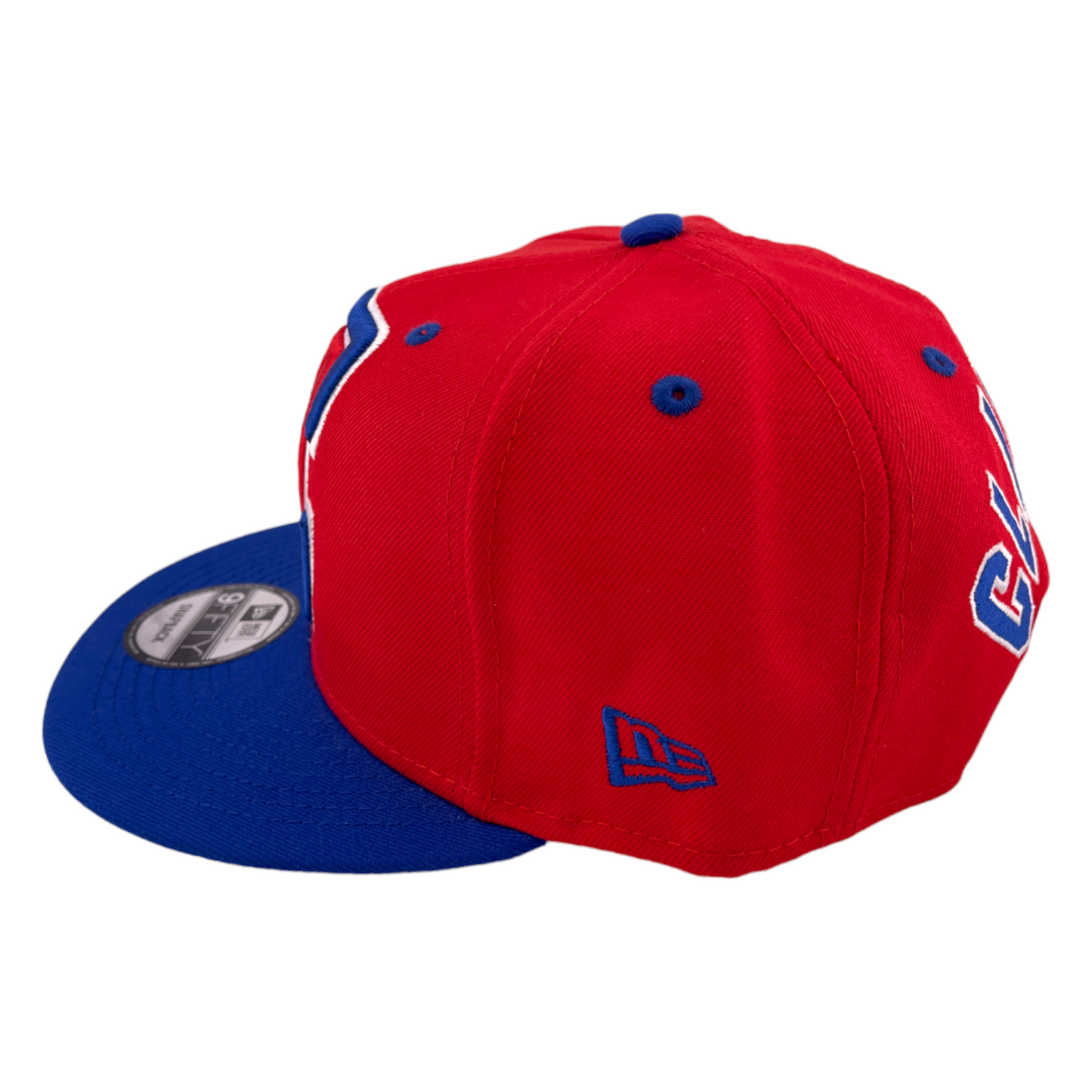 New Era Los Angeles Clippers Alt Logo Red/Blue/Green UV NBA 9FIFTY Snapback Hat Cap