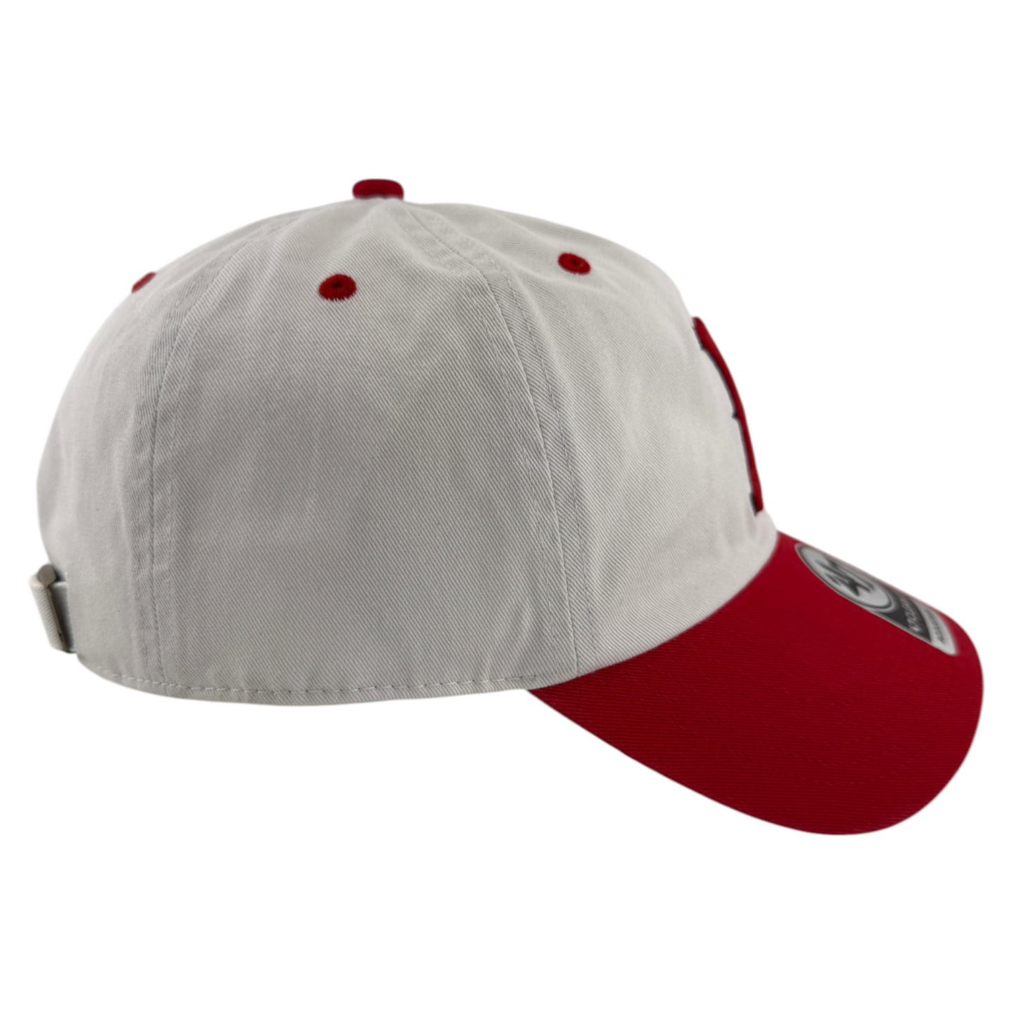 '47 Brand Pawtucket Red Sox PawSox Woosox MiLB Red P Clean Up Adjustable Dad Hat