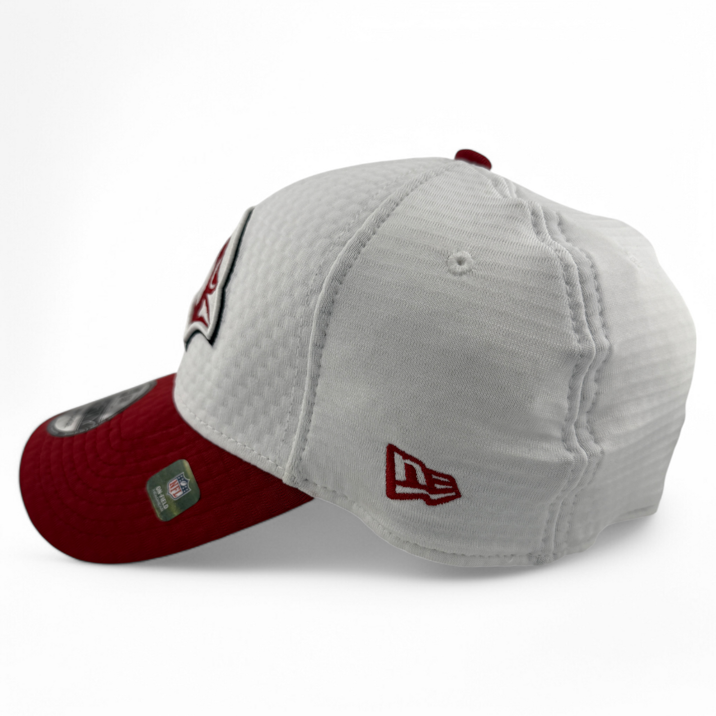 New Era Arizona Cardinals NFL 2024 Training Camp White 39Thirty Flex Fit Hat Cap