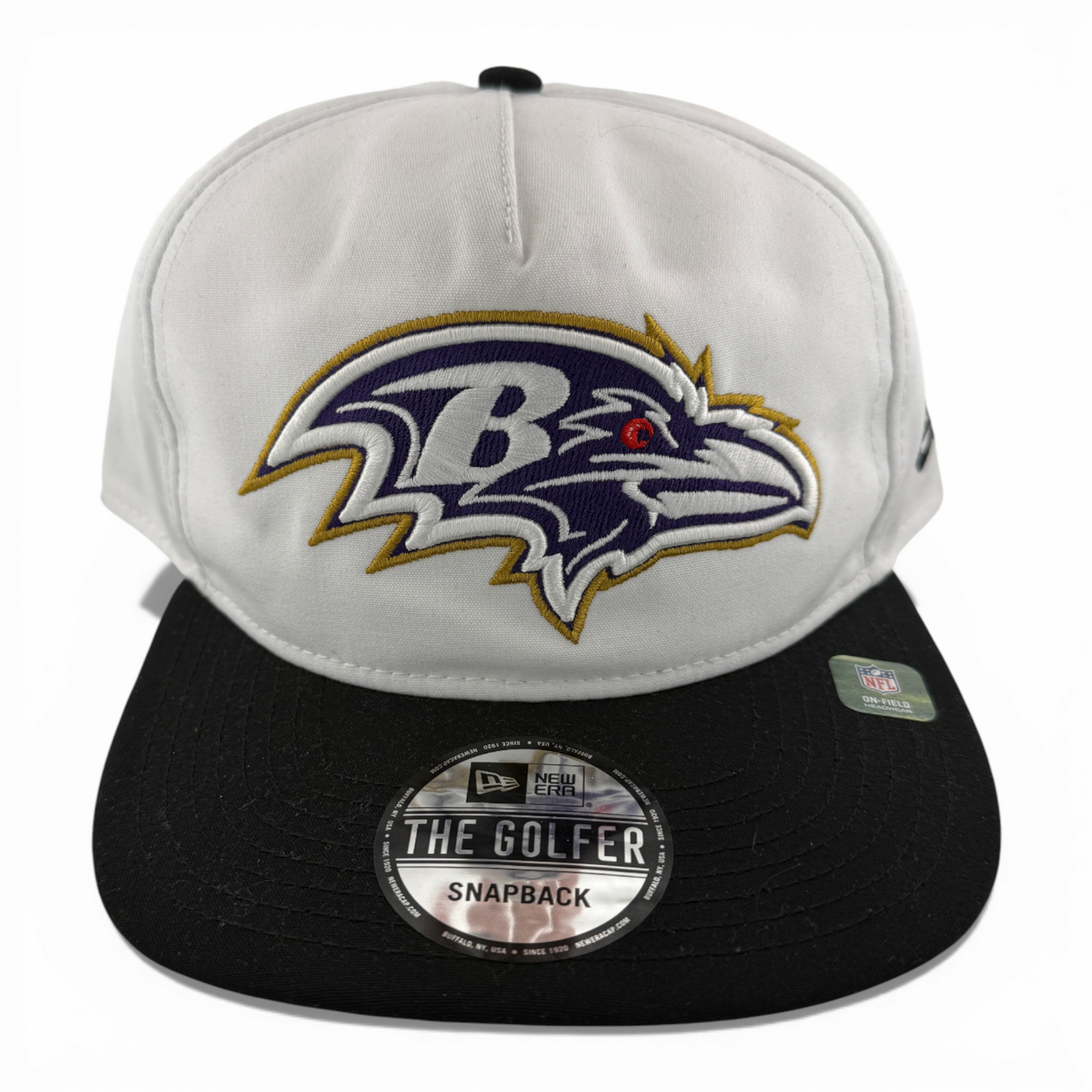 New Era Baltimore Ravens NFL Training Camp Golfer A-Frame Snapback Adjustable