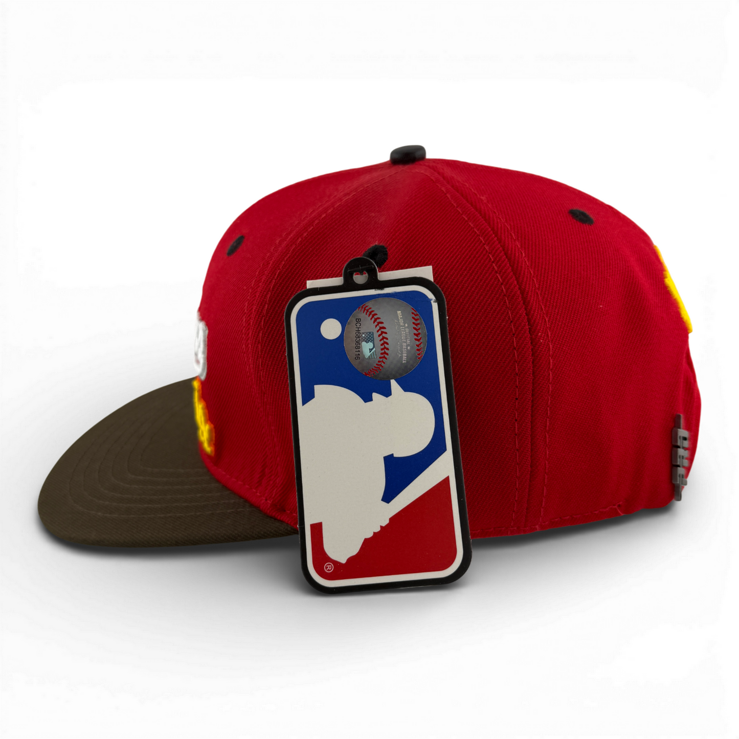 Pro Standard Los Angeles Dodgers MLB Red/Brown Stadium Adjustable Snapback Hat