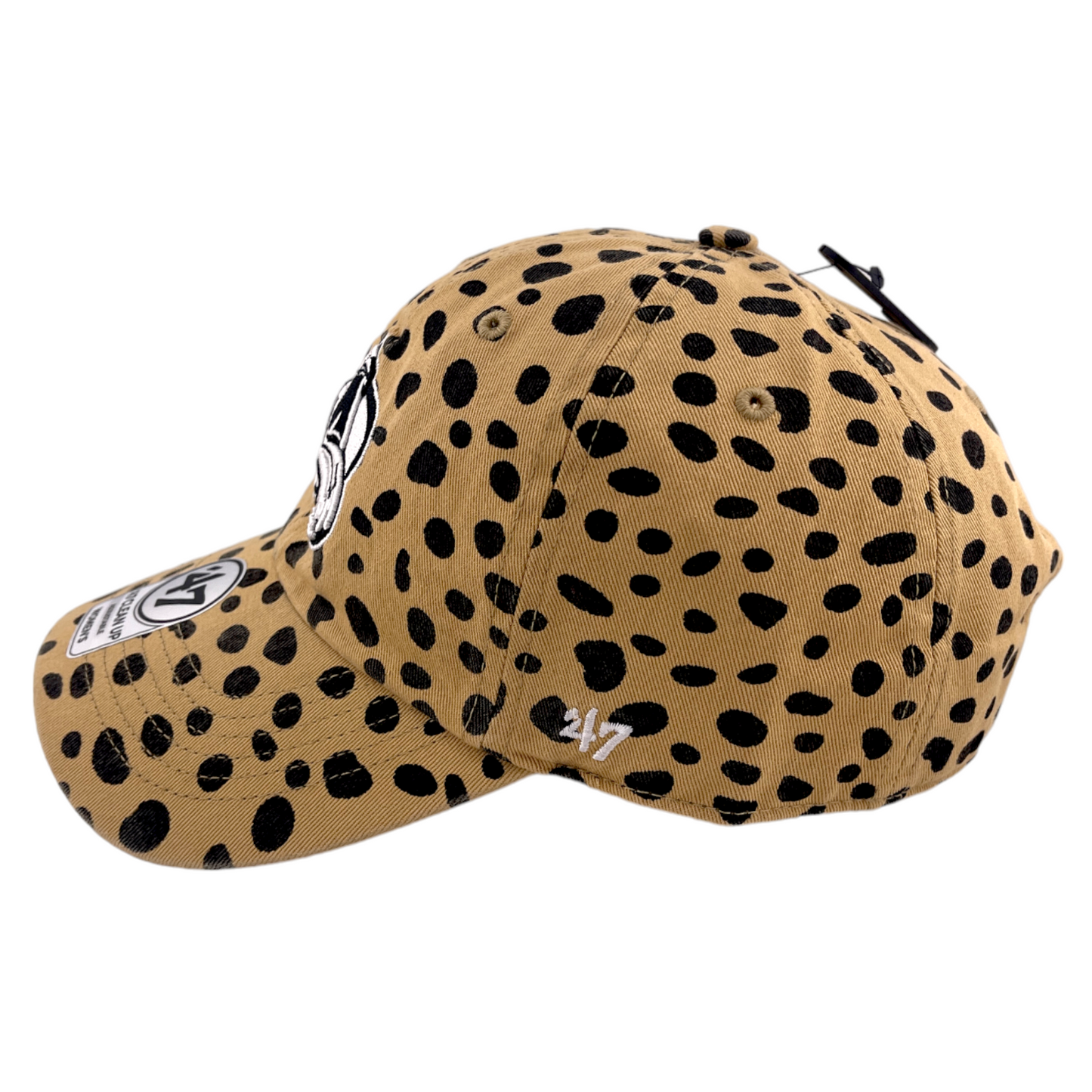 '47 Brand Colorado Avalanche NHL Cheetah Print Women's Clean Up Adjustable Hat