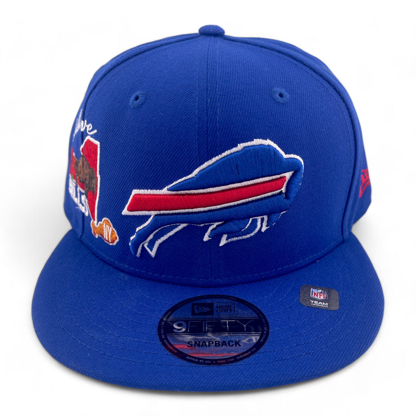 New Era Buffalo Bills NFL Icon Billieve State 9FIFTY Snapback Adjustable Hat Cap