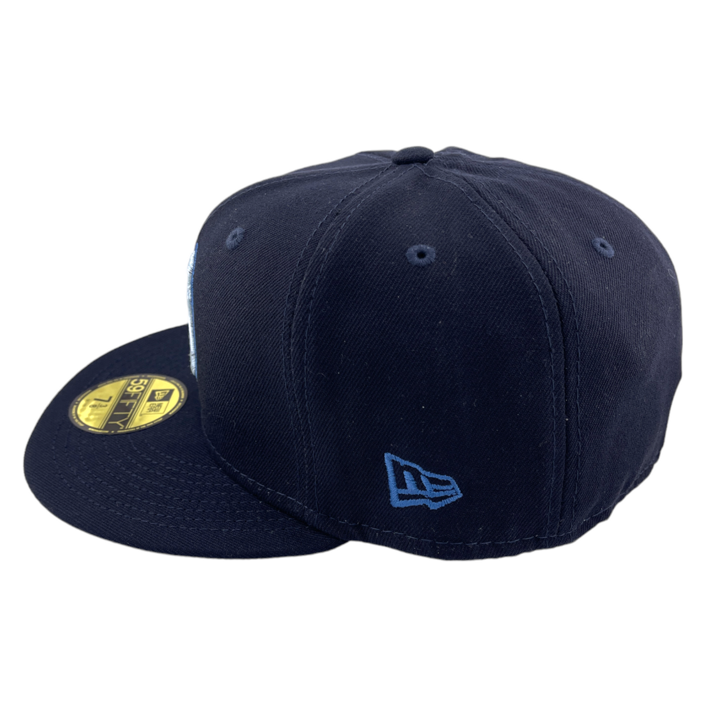 New Era Atlanta Braves MonoCamo Pack Sweatband Navy Blue UV 59FIFTY Fitted Hat