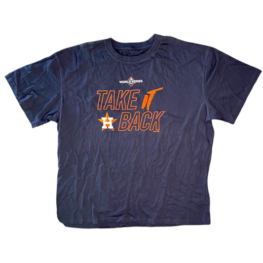 Majestic Houston Astros Take It Back World Series 2019 MLB T-Shirt Mens