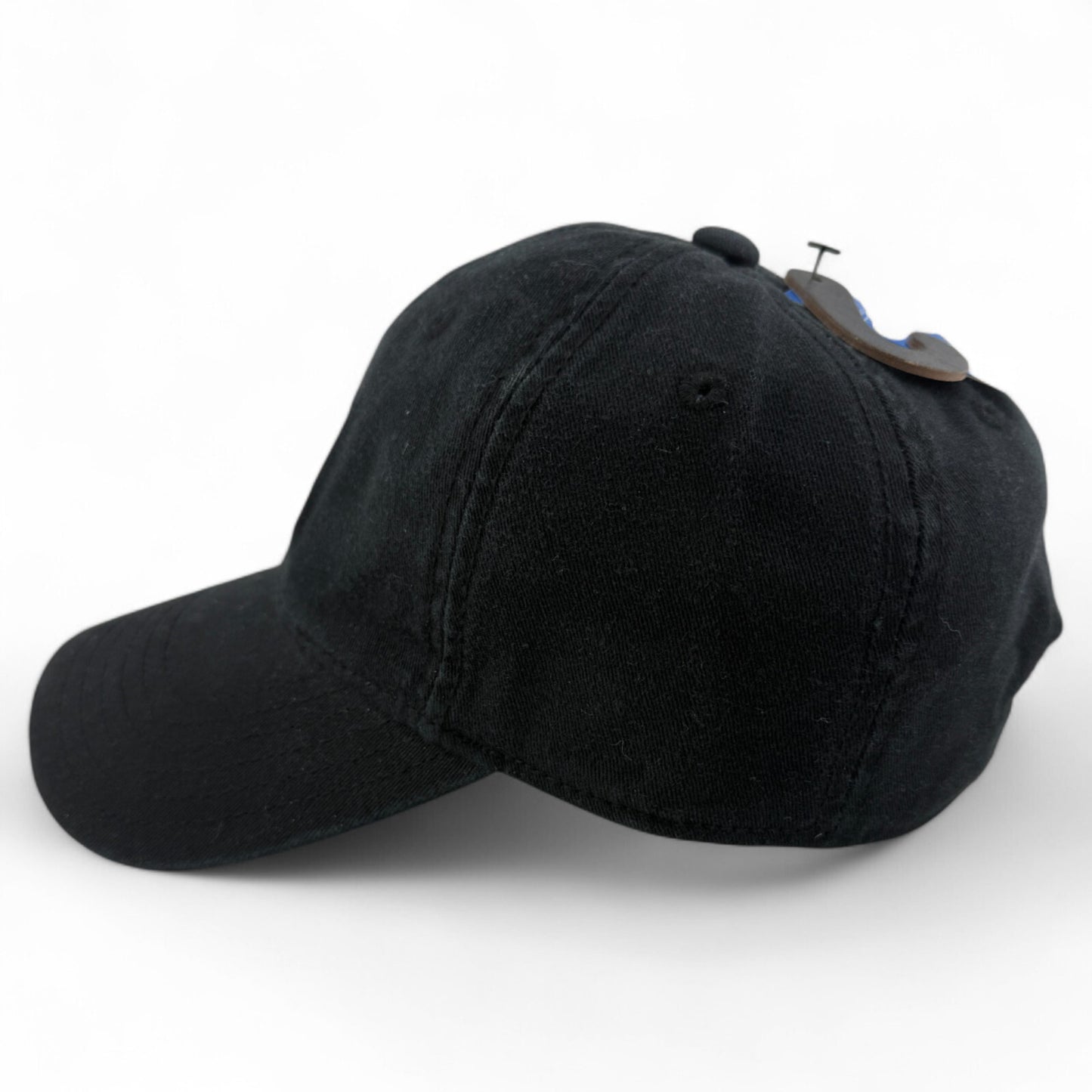 Adidas Originals PreCurved Washed Black Adjustable Baseball Cap Hat Child Youth
