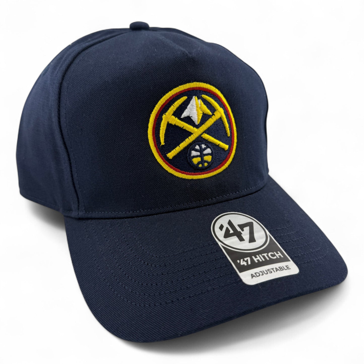 '47 Brand Denver Nuggets NBA Basic A-Frame Hitch Snapback Adjustable Hat Cap