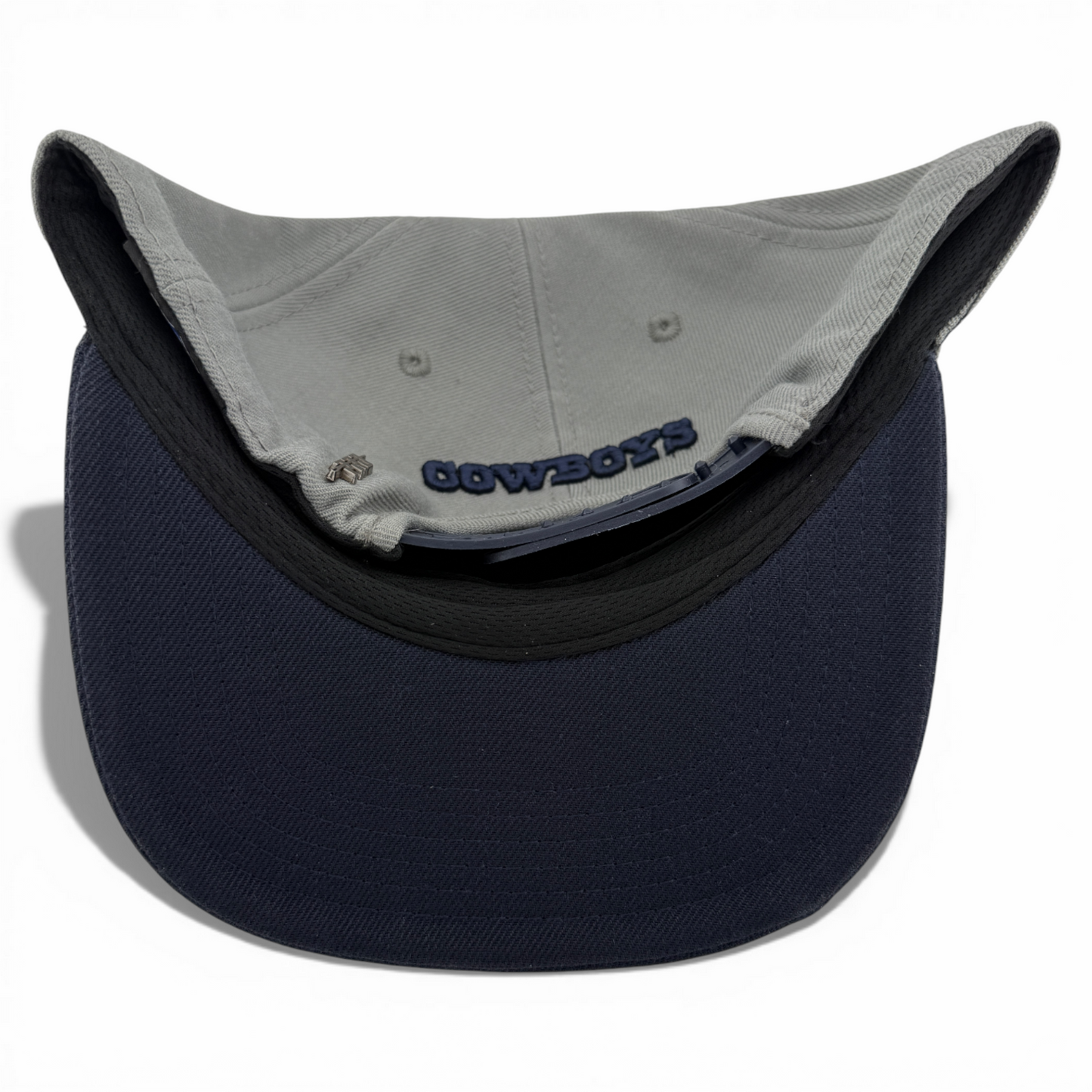 Pro Standard Dallas Cowboys NFL Star Grey/Navy Blue Snapback Adjustable Hat Cap