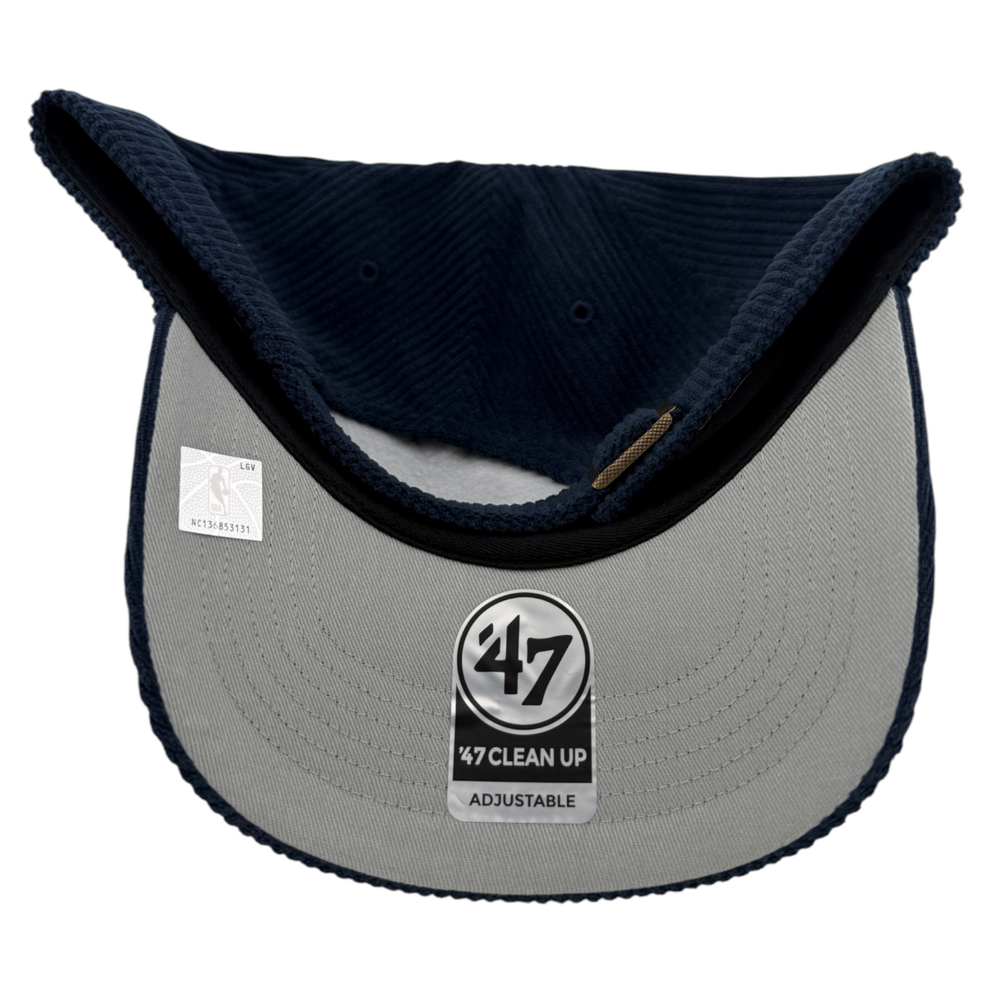 '47 Brand Washington Wizards Corduroy Cord Clean Up Strapback Adjustable Dad Hat