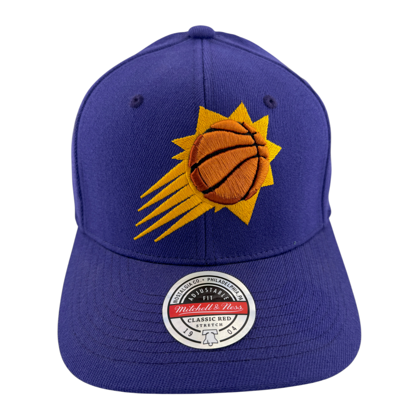 Mitchell & Ness Phoenix Suns NBA Classic Red Snapback Adjustable Fit Hat Cap