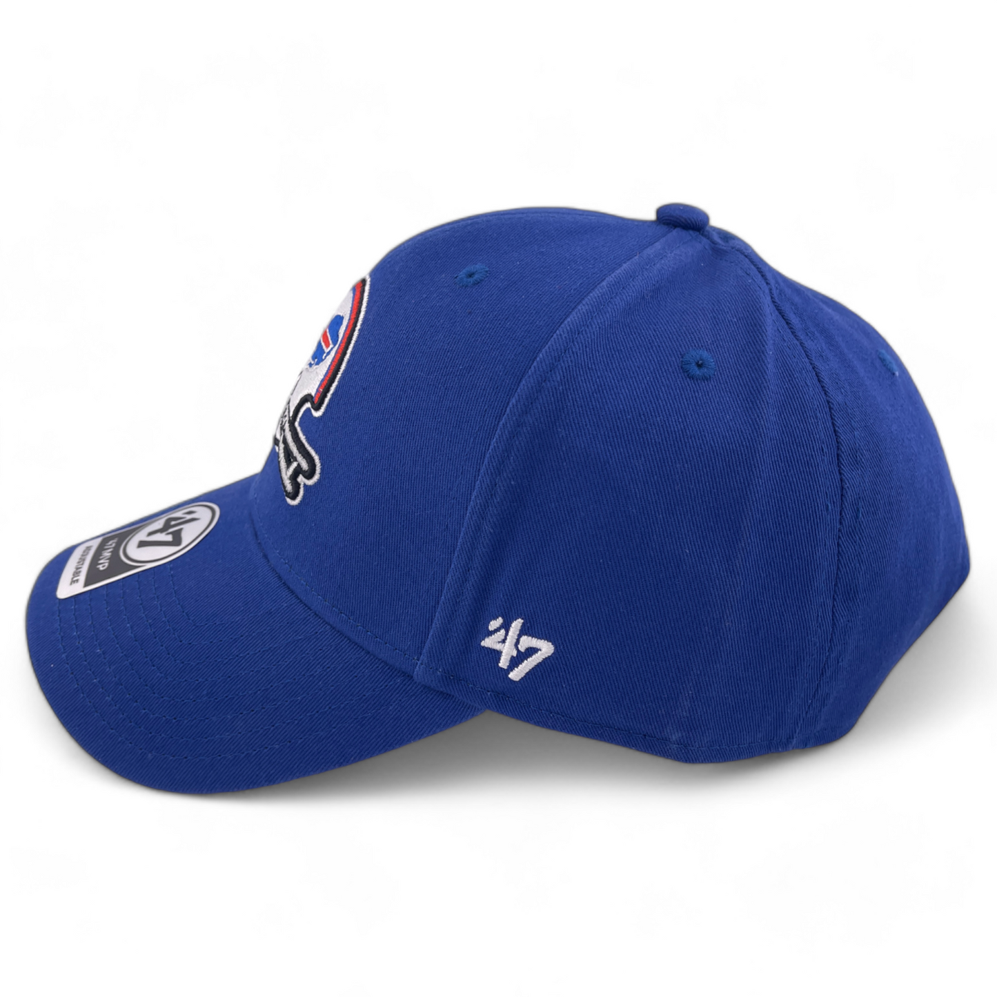 '47 Brand Buffalo Bills NFL Blue Helmet Logo MVP Adjustable Hat Cap