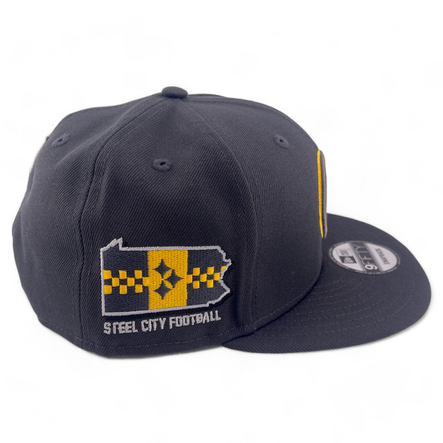 New Era Pittsburgh Steelers NFL 2024 Draft 9FIFTY Snapback Adjustable Hat Cap