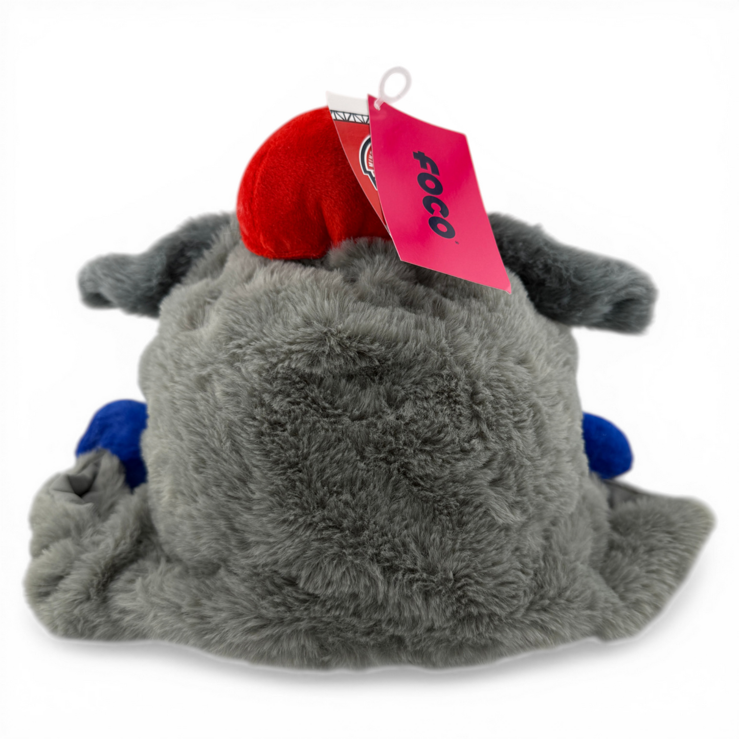 FOCO Worcester Red Sox WooSox Woofster Plush Dog Mascot Trapper Beanie Hat ADULT