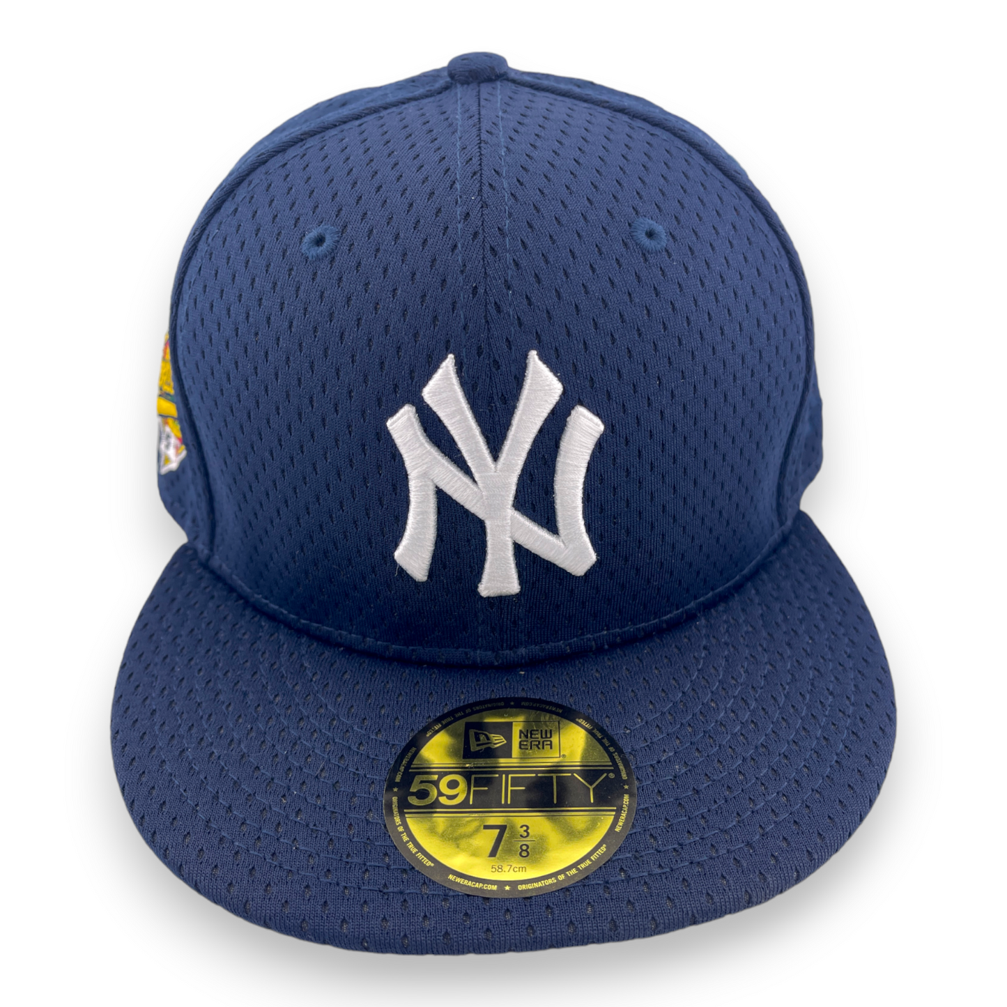 New Era New York Yankees 90s Throwback 1996 World Series Patch Mesh 59FIFTY Hat Cap