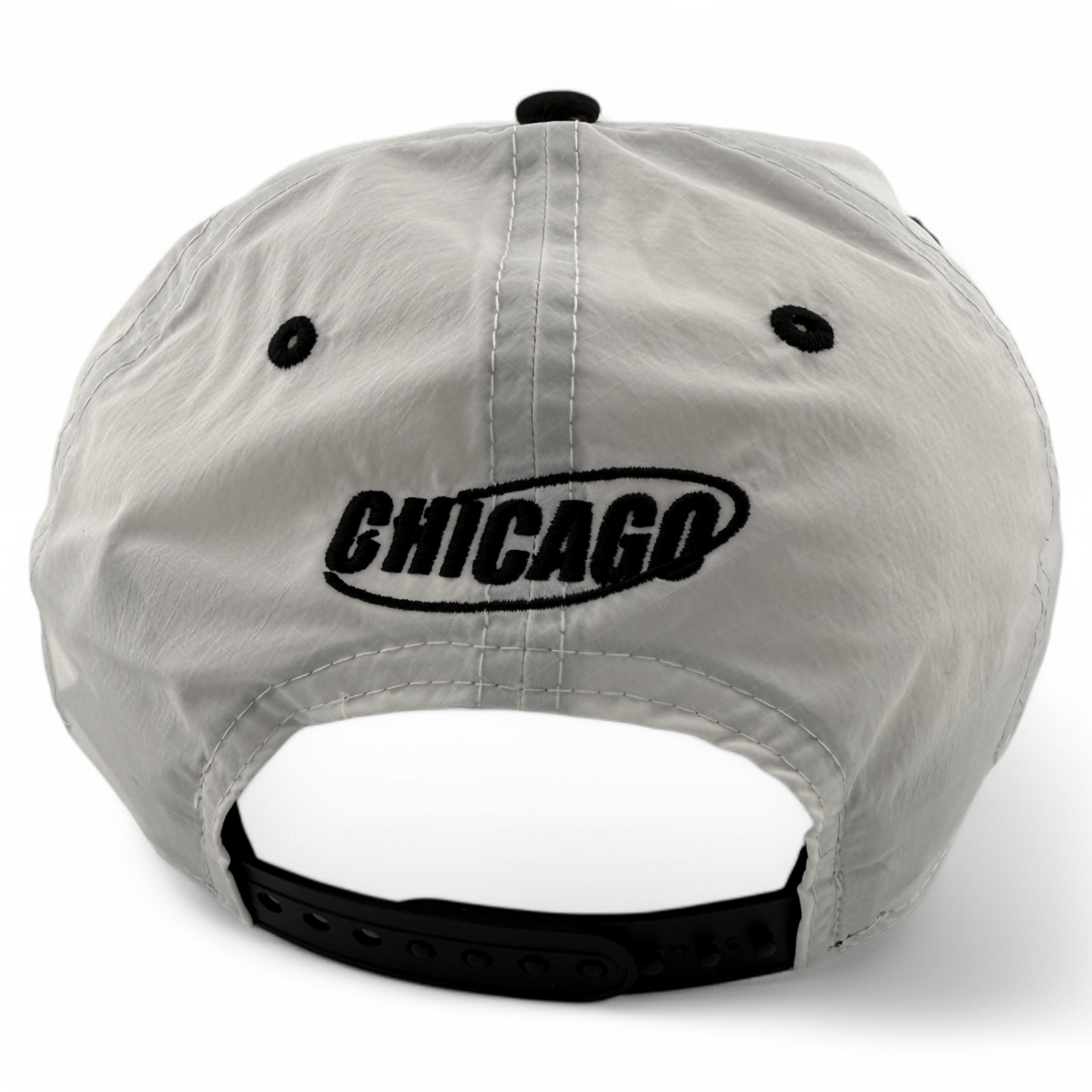 New Era Chicago Cubs MLB The Golfer Chrome Logo A-Frame Snapback Adjustable Hat