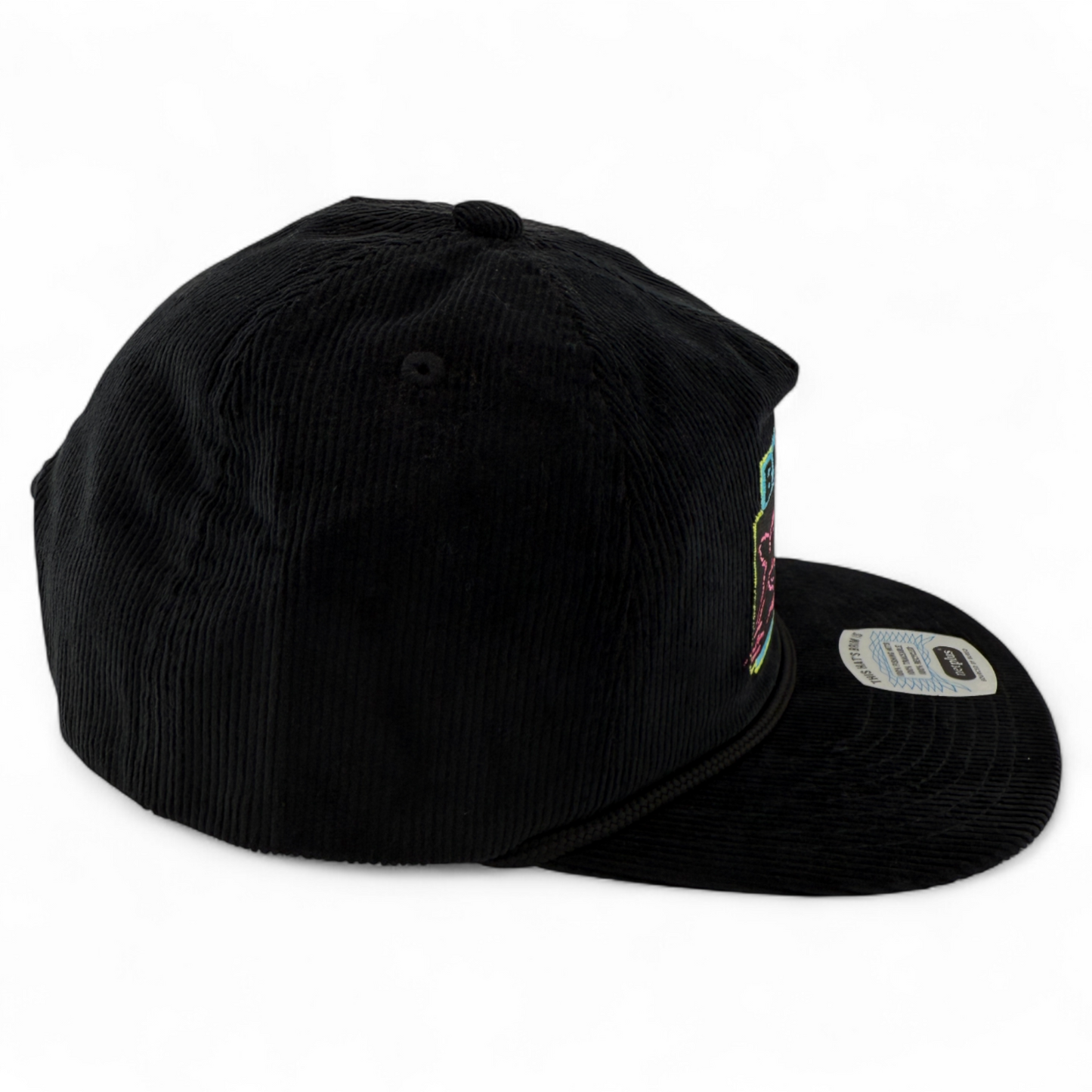 Brixton Company Neon Wolf Pack MP Corduroy Rope Golf A-Frame Snapback Adjustable