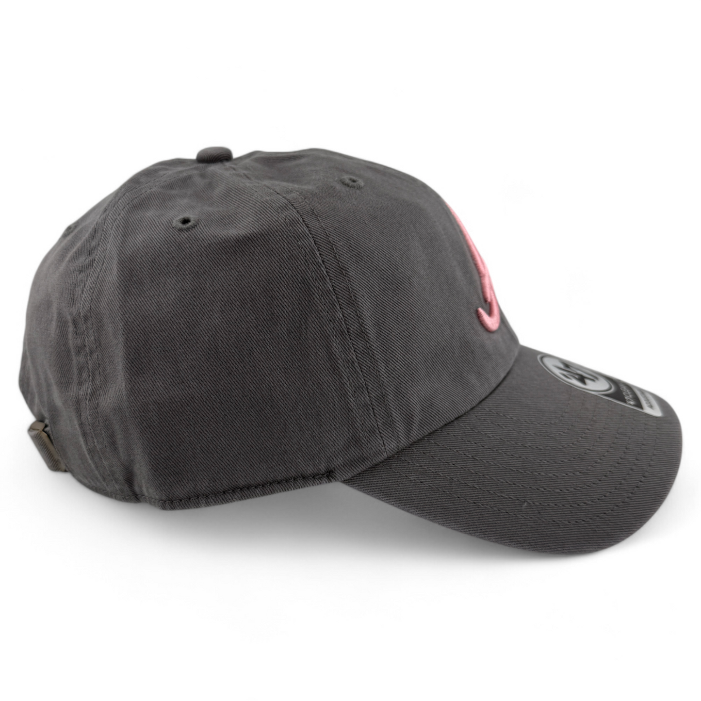 '47 Brand Atlanta Braves MLB Dark Grey Green Clean Up Adjustable Dad Hat Cap