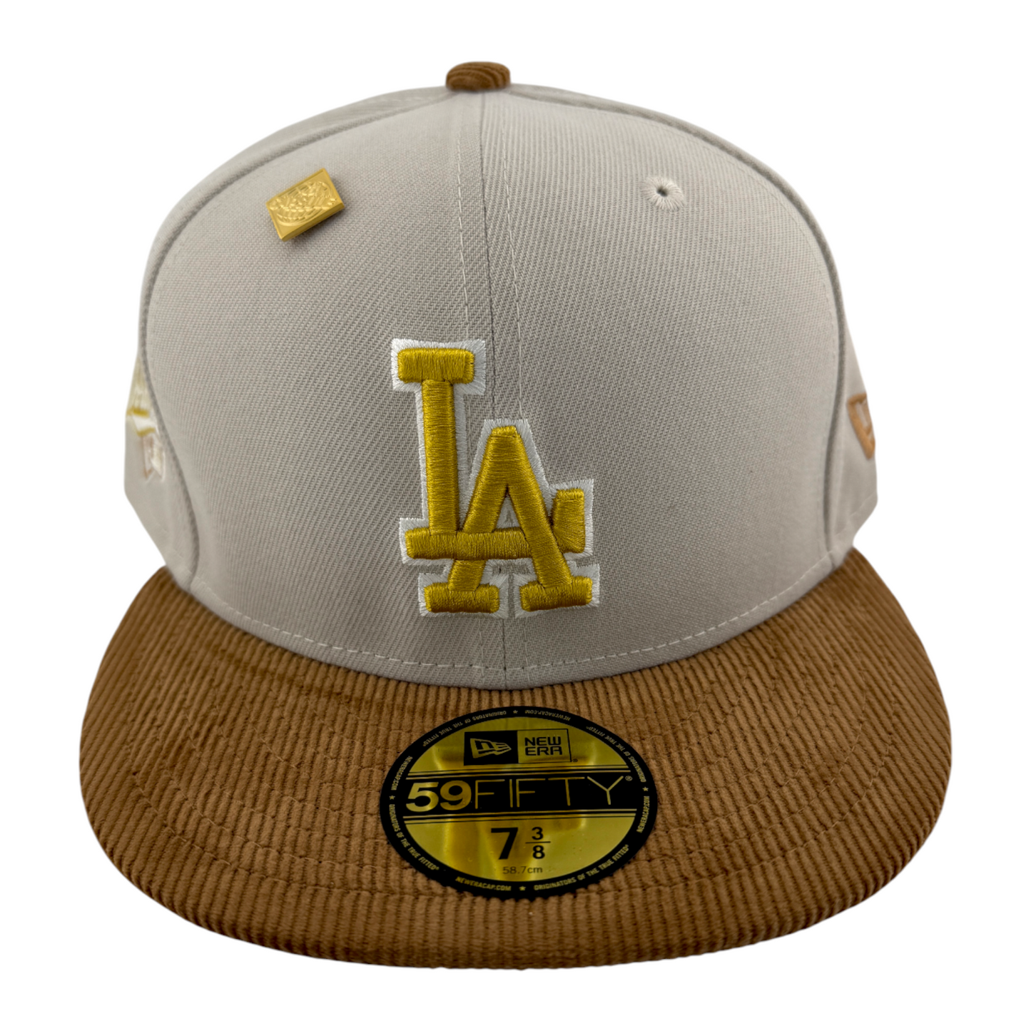 New Era Los Angeles Dodgers Corduroy Visor Capsule Exclusive 59FIFTY Fitted Hat