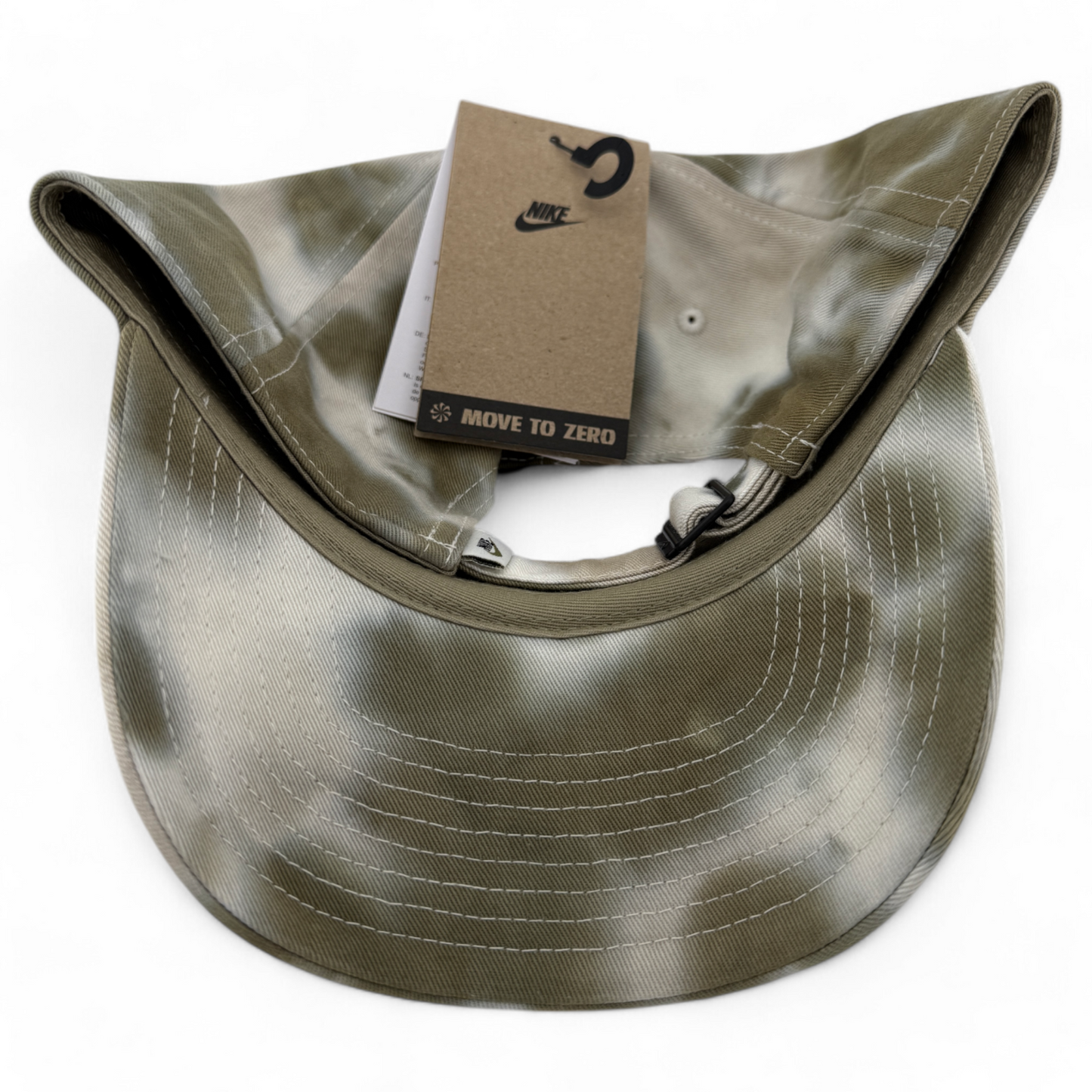 Nike Club Cap Dri-Fit Khaki Camo Faded Adjustable Unstructured Dad Hat Cap M/L