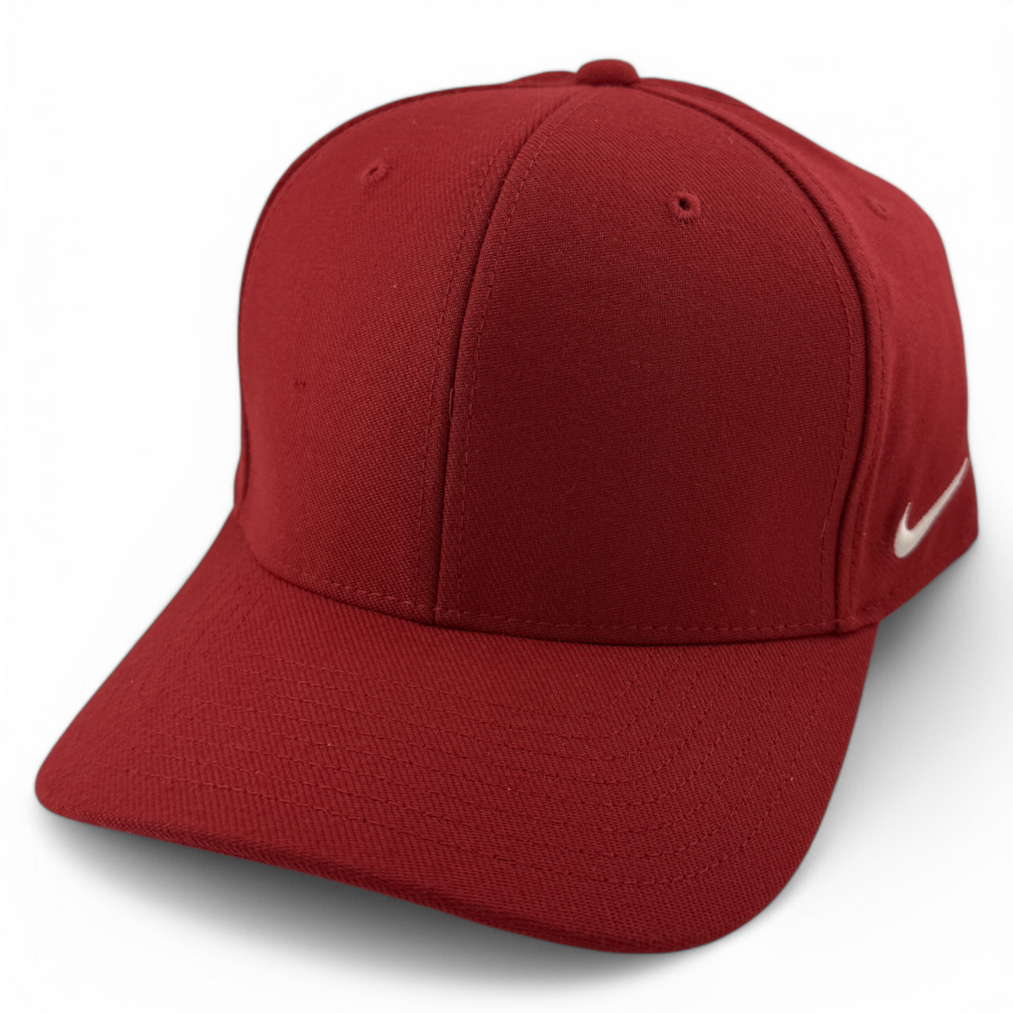 Nike Team Dri-FIT Crimson Red BLANK for CUSTOMS 867308-613 Flex Fit Hat Cap