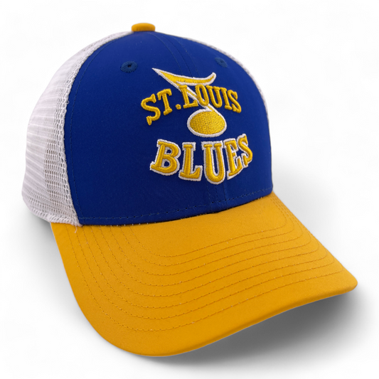 Fanatics St. Louis Blues NHL Hockey Adjustable Mesh Back Hat Cap Child Kid Youth