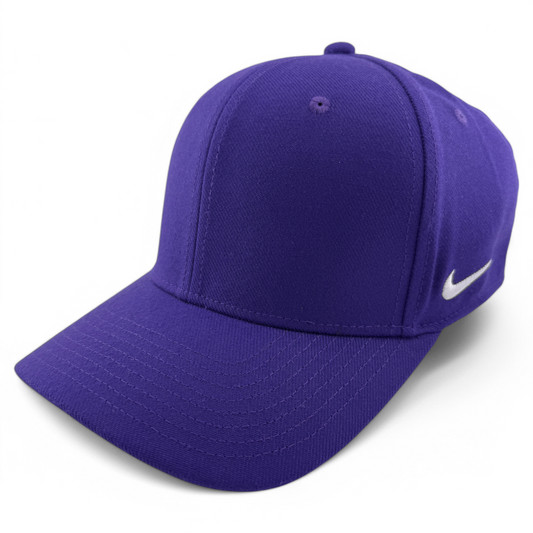 Nike Team Dri-FIT Purple BLANK for CUSTOMS 867308-545 Flex Fit Hat Cap