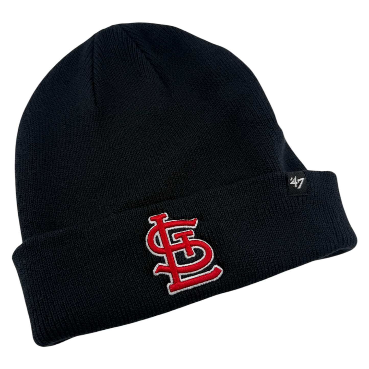 '47 Brand St. Louis Cardinals MLB Team Classic Navy Blue Knit Cuffed Beanie Hat