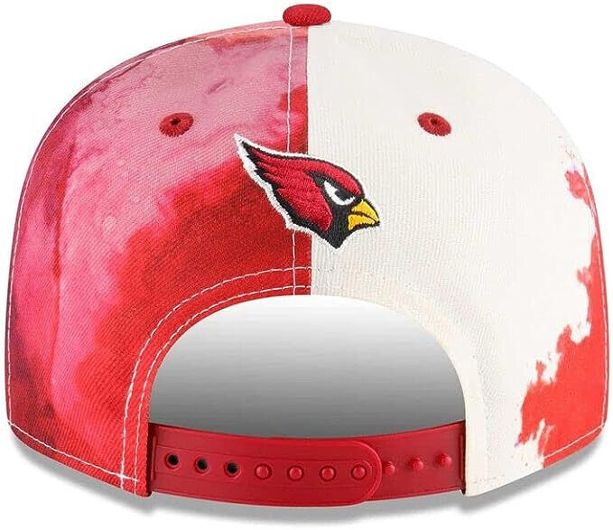 New Era Arizona Cardinals 2022 Sideline NFL Ink Dye Red 9FIFTY Snapback Hat