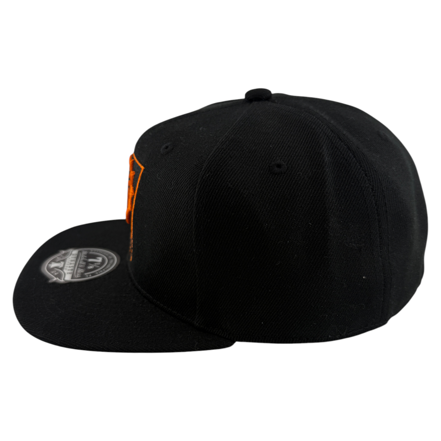 Mitchell & Ness Phoenix Suns NBA Two Tonal Orange Black Dynasty Fitted Hat Cap
