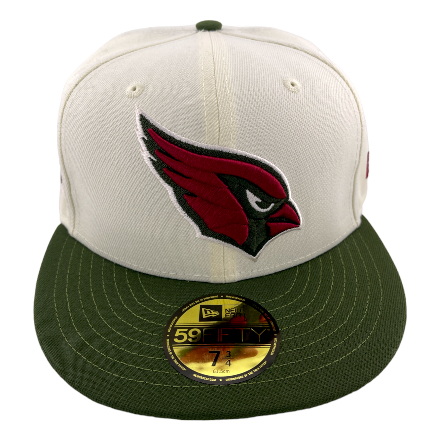 New Era Arizona Cardinals 2004 Pro Bowl Patch Ivory/Olive 59Fifty Fitted Hat