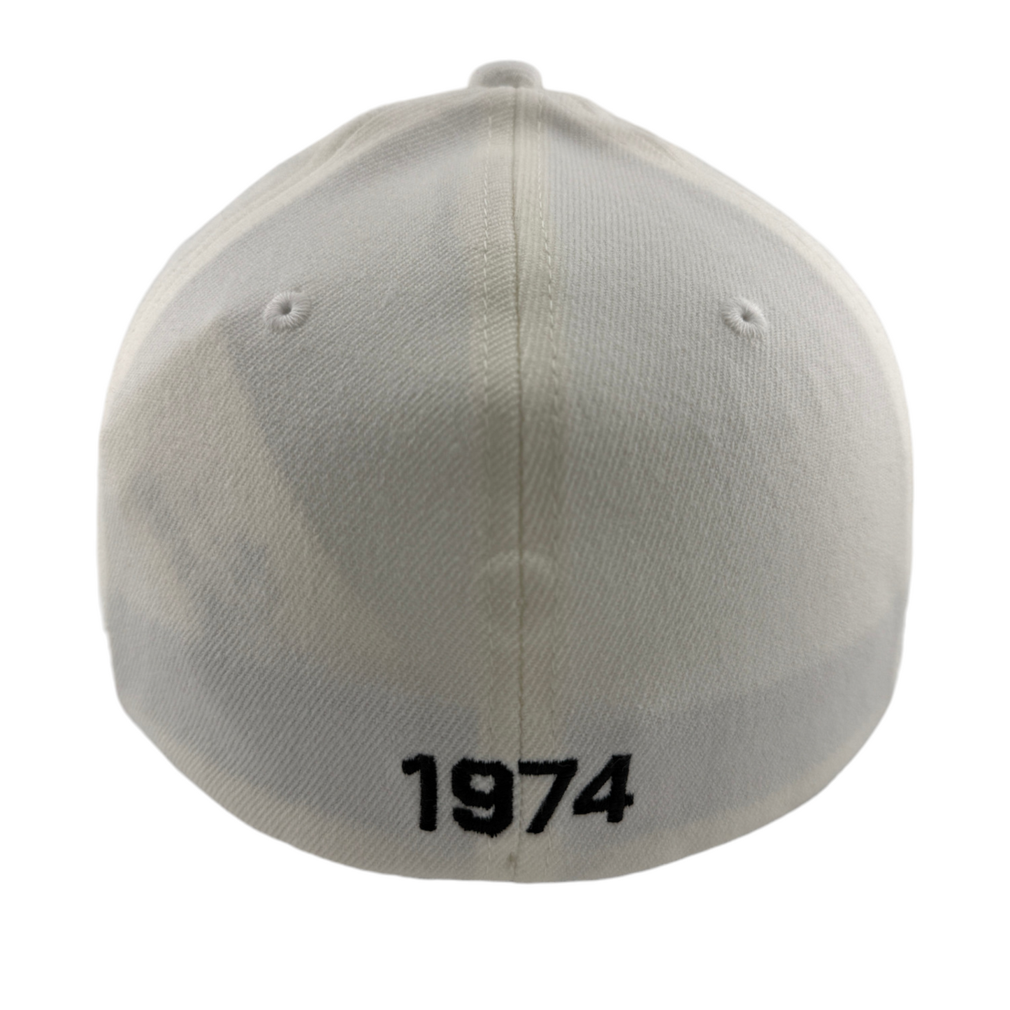 Fox Racing USA Div. 1974 Dial White A-Frame Stretch Flex Fit Adult Hat Cap