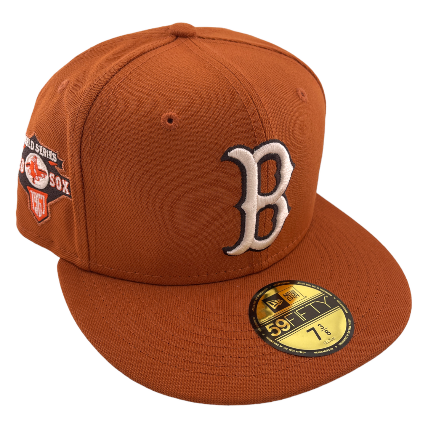 New Era Boston Red Sox MLB 1967 World Series Hat Club Camp Fire 59Fifty Fitted