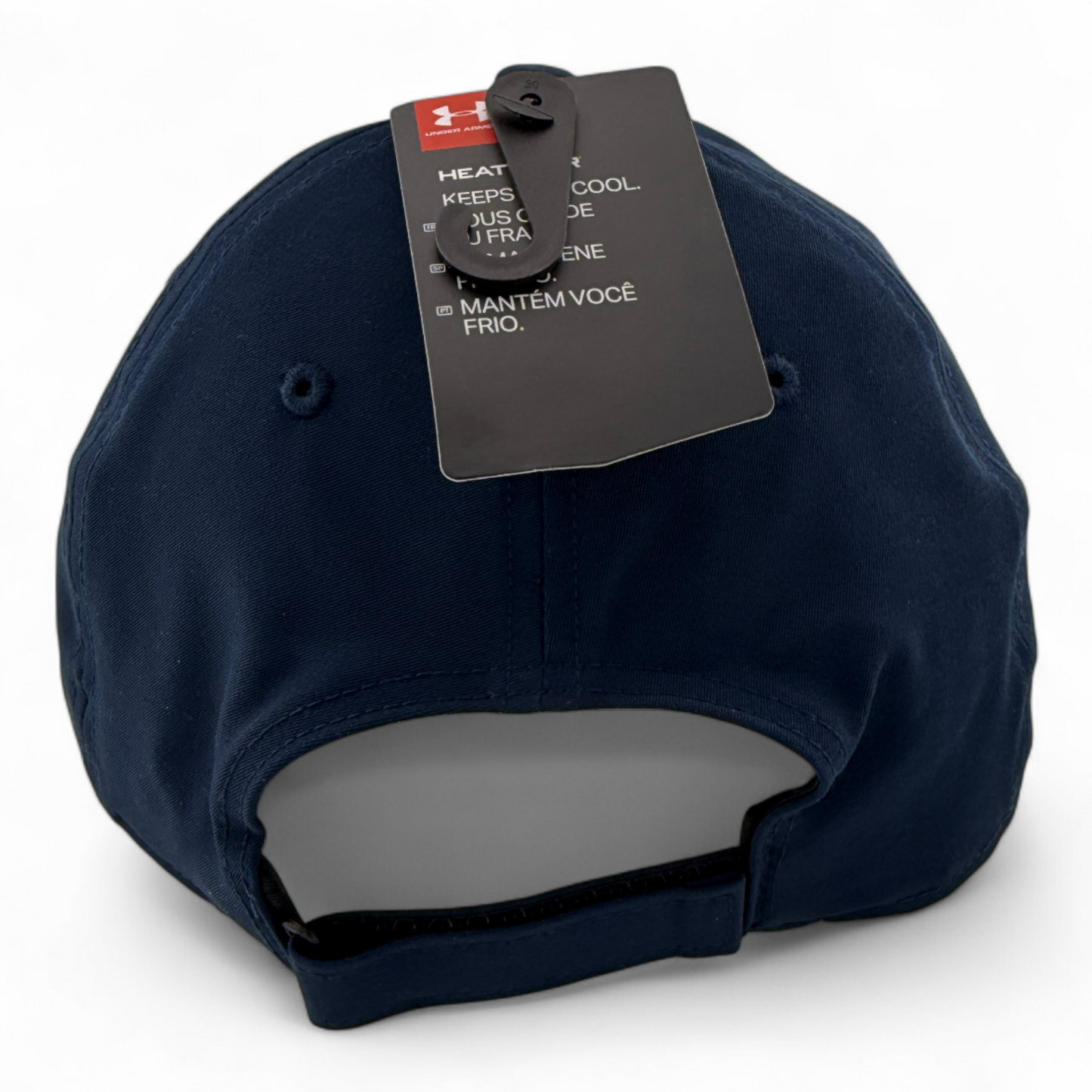 Under Armour Golf Driver Highlight Sport Fitness Navy Blue Adjustable Hat Cap