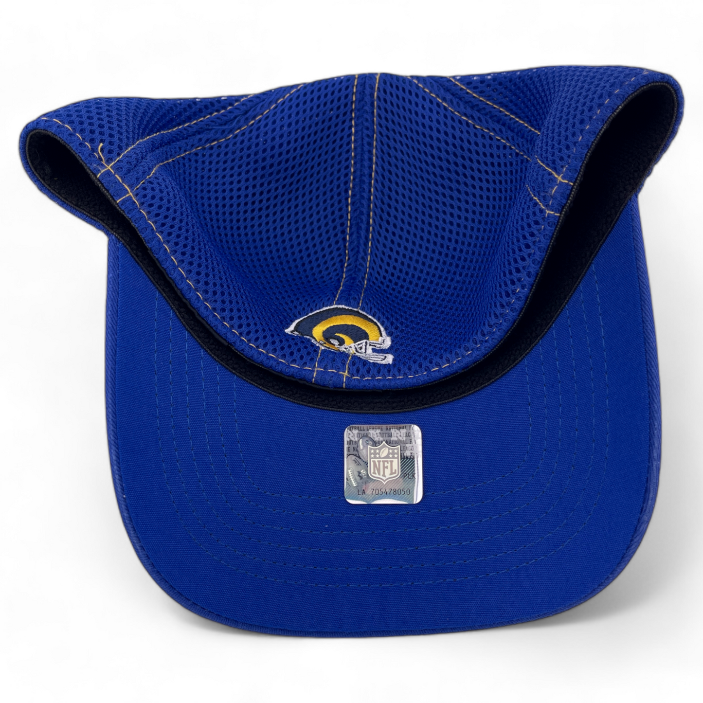 New Era Los Angeles Rams NFL Royal Blue Neo Mesh Back 39Thirty Hat Cap