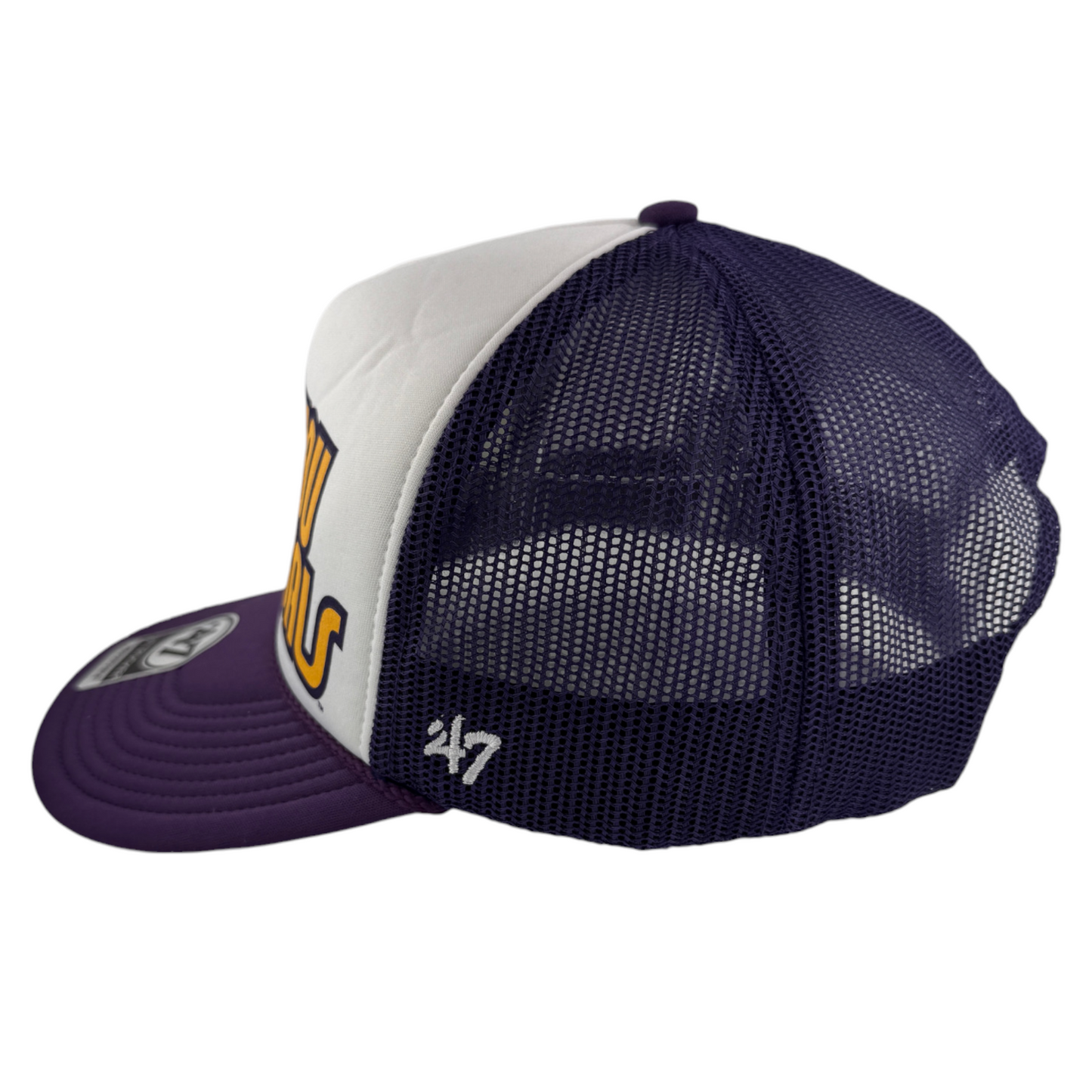 '47 Brand Louisiana State University LSU Foam Trucker Snapback Adjustable Hat