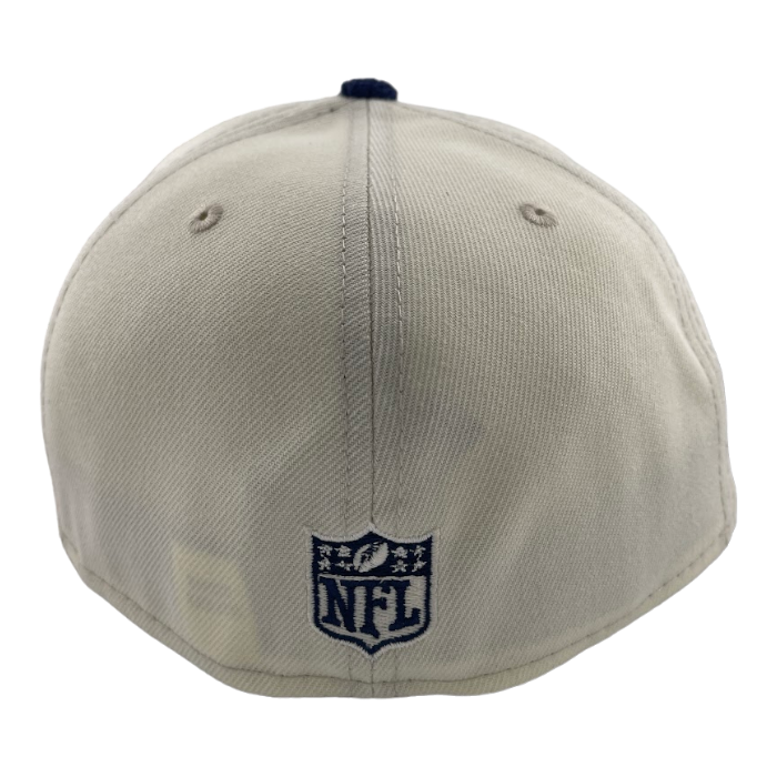 New Era Dallas Cowboys Custom Corduroy Brim Cream Side Patch 59FIFTY Fitted Hat Cap